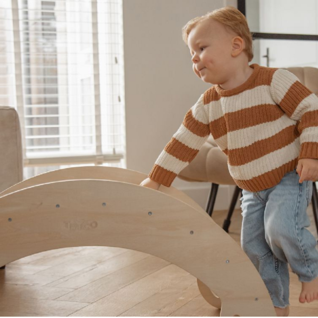 Houten klimboog voor kinderen – veelzijdig speelplezier en ontwikkeling