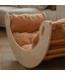 Nougat teddykussen voor klimboog – Zacht & veilig speelcomfort