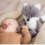 Heartbeat Comforter Robin the Fox – Sleep Buddy with Heartbeat, White Noise and Cry Sensor