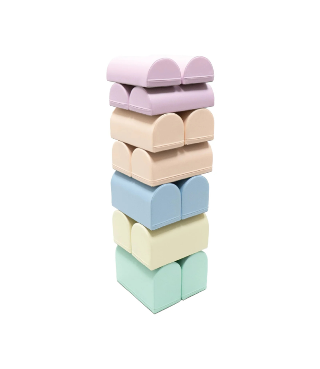 Foam blokken stapstenen set – balanceer- en speelpakket voor kinderen