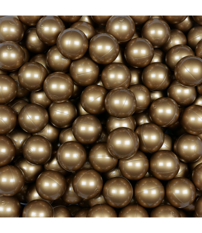 Ballenbak ballen | 50 stuks | Oud goud