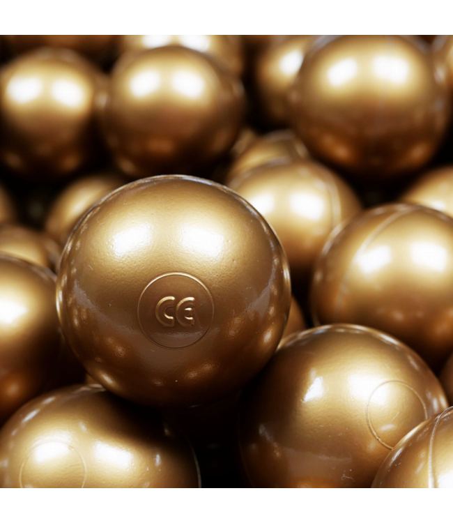 Ballenbak ballen | 50 stuks | Oud goud