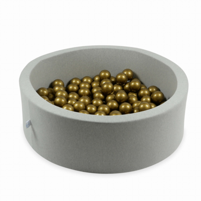 Bällebad Bälle Altgold – Stilvolle und sichere Spielbälle 7 cm für stundenlangen Spielspaß