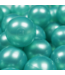 Metallic turquoise ballenbak ballen – set van 50 veilige speelballen
