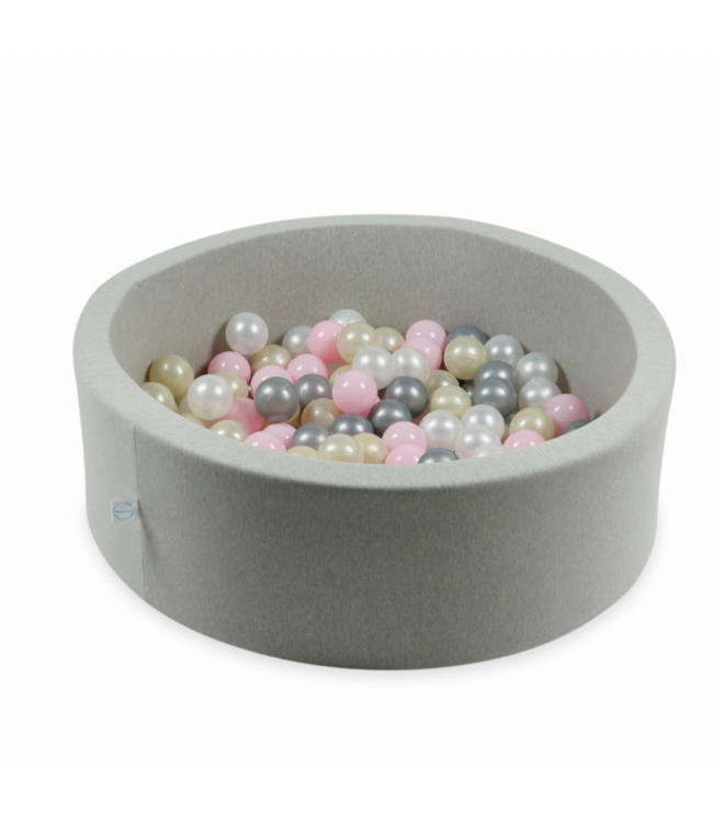 Ballenbak ballen | 100 stuks | Parel wit/zilver/ Licht roze/ Licht goud
