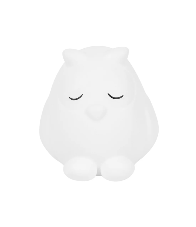 Nachtlampje uil Oscar met zacht licht voor de babykamer