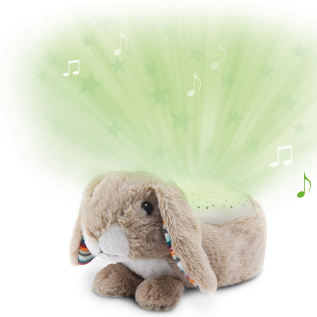 Star projector Ruby bunny – soothing night light with projection for babies and kids
