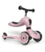 Highwaykick 1 | Loopfiets en step in één  | Rose