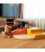 Foam blokken set corner pastel pink – zachte speelelementen voor balans en motoriek