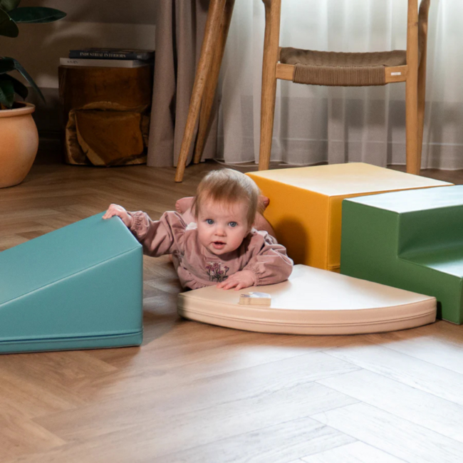 Schaumstoffblöcke Set Corner – kreativer und sicherer Spielspaß in Türkis