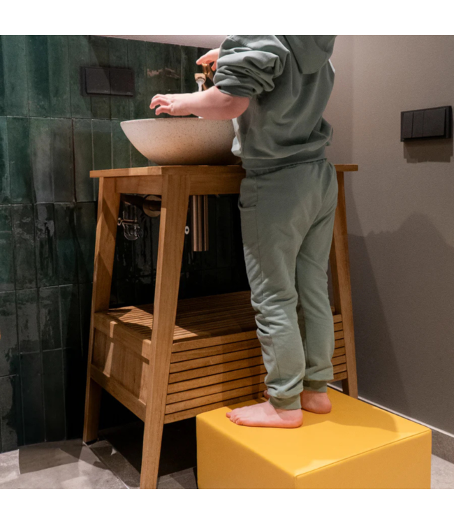 Foam blokken set Corner – creatief en veilig speelplezier in turquoise