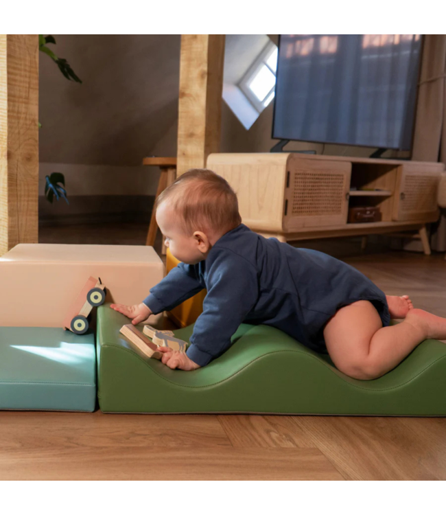 Foam blokken set Discover in turquoise – Creatief spelen en klimmen