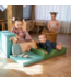 Foam blokken set Discover | turquoise – duurzaam en stimulerend kinderspeelgoed