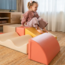 Foam Block Set Discover in Pastel Pink – soft play blocks for kids