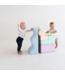 Foam blokken set Explorer – zachte en creatieve speelset in pastelkleuren
