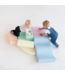 Foam blokken set Explorer – zachte en creatieve speelset in pastelkleuren