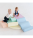 Foam blokken set Explorer – zachte en creatieve speelset in pastelkleuren