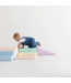 Foam speelblokken Little Crawler – 7-delige set in zachte pastelkleuren voor kruipende ontdekkers