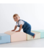 Foam speelblokken Little Crawler – 7-delige set in zachte pastelkleuren voor kruipende ontdekkers