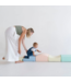 Pastel foam blokken set voor creatief bouwen en motorische ontwikkeling