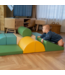 Softplay foam blokken set in turquoise – stimuleert motoriek en creativiteit