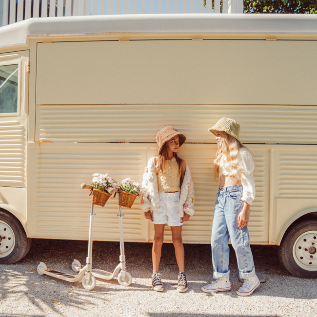 Maxi scooter crème – stijlvol & veilig rijden