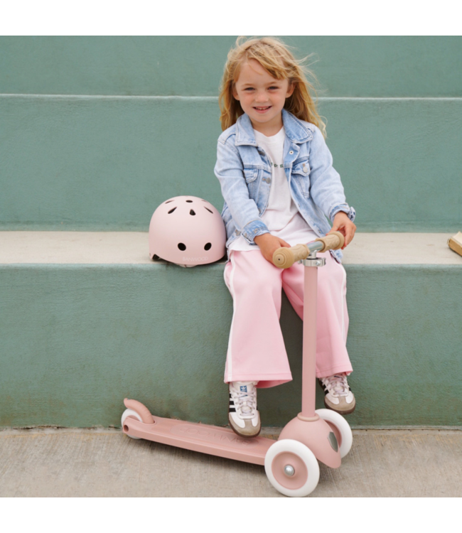 Duurzame dusty roze micro step – oudroze en licht