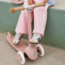 Sustainable 3-Wheel Kids Scooter made of 100% Recycled Plastic (Aged 3+) – Dusty Pink