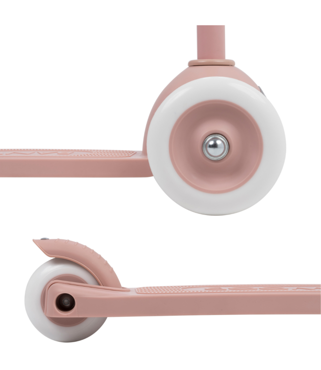 Duurzame dusty roze micro step – oudroze en licht