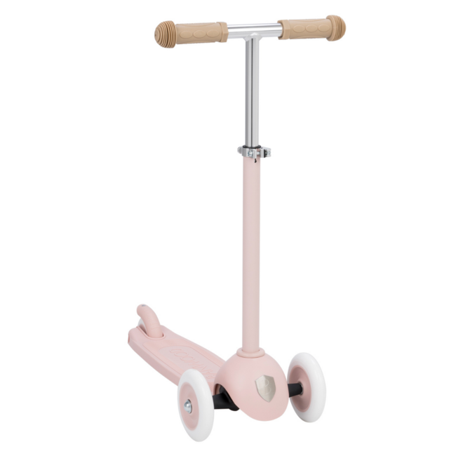 Trottinette 3 Roues Durable en Plastique 100% Recyclé (Dès 3 ans) – Faded Pink