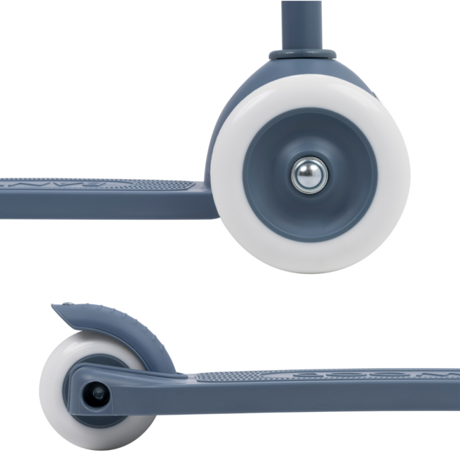 Trottinette 3 Roues Durable en Plastique 100% Recyclé (Dès 3 ans) – Deep Sea