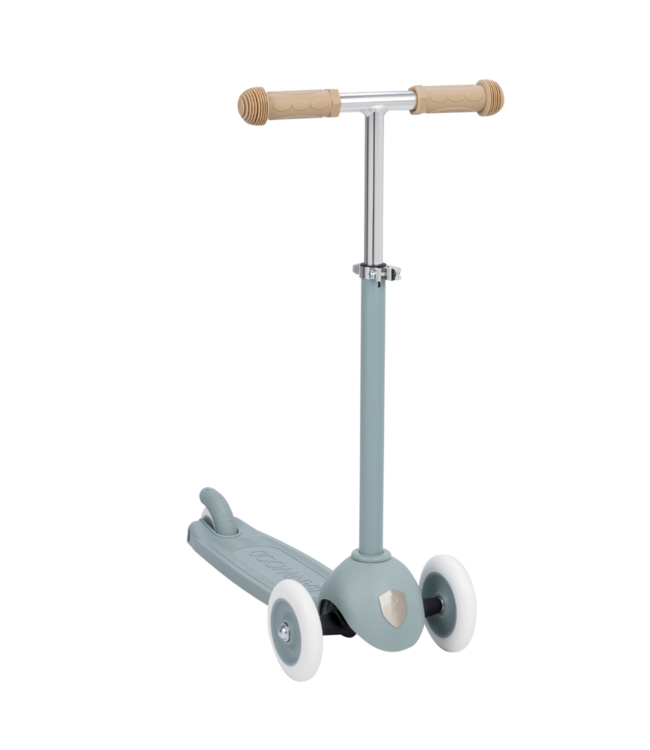 Duurzame kinderstep teal – fris en verantwoord rijden