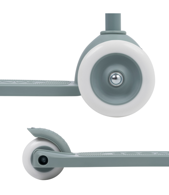 Duurzame kinderstep teal – fris en verantwoord rijden