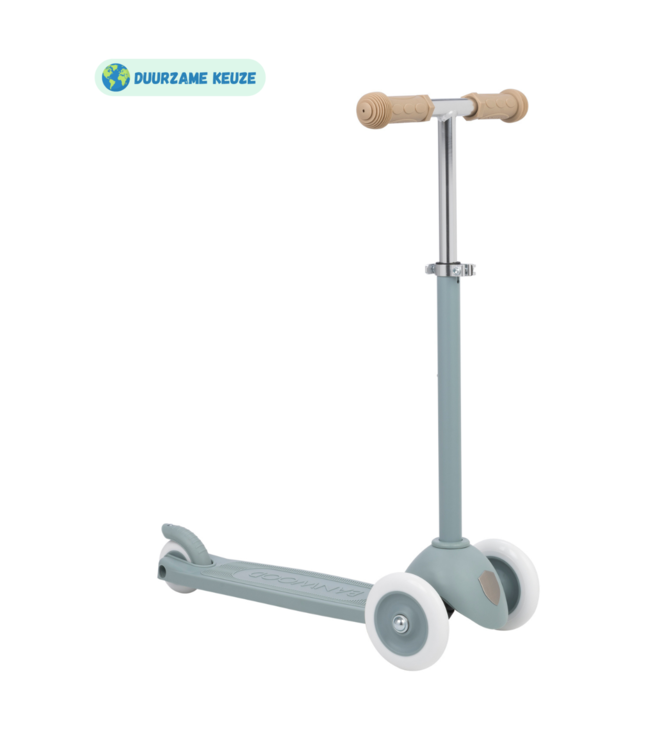 Duurzame kinderstep teal – fris en verantwoord rijden