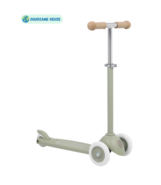 Duurzame kinderstep olive – groen en avontuurlijk