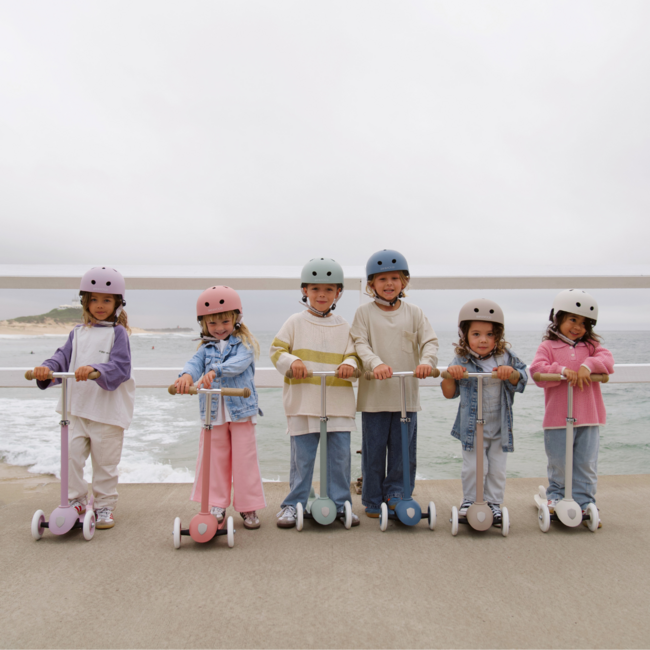 Duurzame 3-Wiel Kinderstep van 100% Gerecycled Plastic (Vanaf 3 jaar) – Clay