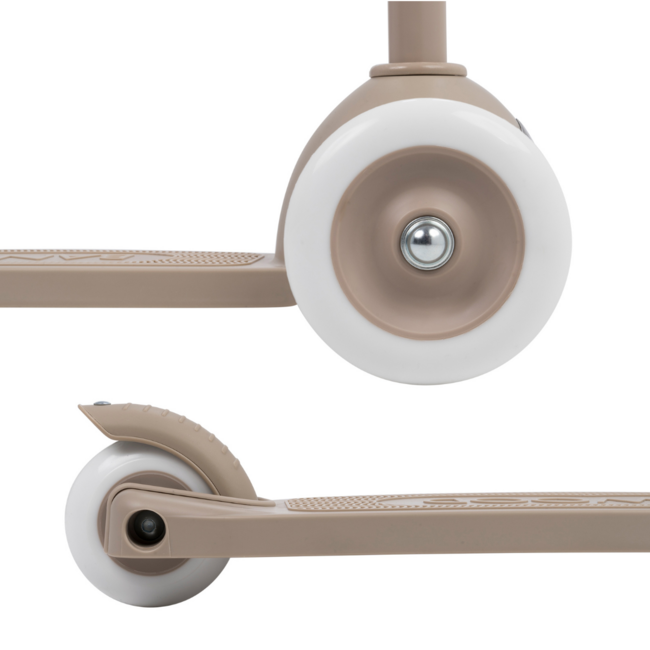 Sustainable 3-Wheel Kids Scooter made of 100% Recycled Plastic (Aged 3+) – Beige