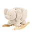 Hobbeldier olifant in teddystof