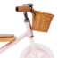 Vintage children’s tricycle with basket | Pink, safe and durable