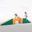 Foam Balance Bridge in beige/honey tones – perfect for balance and motor skill development
