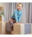 Uitbreiding Foam blokken glijbaan XXL – Balance Bridge beige/grijs