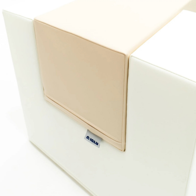 Uitbreiding Foam blokken glijbaan XXL – Balance Bridge beige/wit