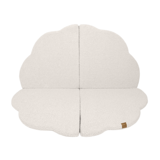 MeowBaby Teddystof speelmat wolk | Ecru