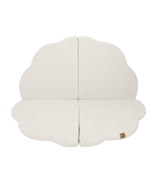 MeowBaby Teddystof speelmat wolk | Ecru