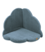 Turquoise foam speelmat met corduroy hoes