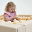 Beige soft play foam blokken ballenbak