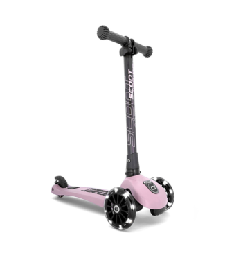 Scoot and Ride Kinderstep met led Highwaykick 3 | Roze