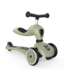 Kinderstep Highwaykick 1 olive kinderstep 2-in-1 met zitje