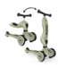 Kinderstep Highwaykick 1 olive kinderstep 2-in-1 met zitje