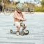 2-in-1 Step en Loopfiets voor Kinderen (1-5 jaar) – Olive